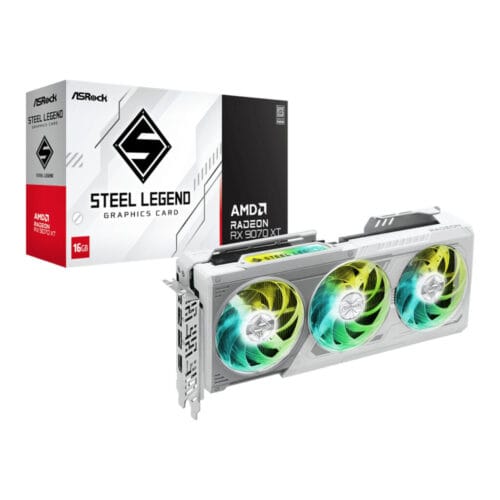 ASRock AMD Radeon RX 9070 XT Steel Legend 16GB GDDR6 Graphics Card - Compu-Fi Technology South Africa