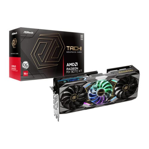 ASRock AMD Radeon RX 9070 XT Taichi 16GB GDDR6 OC Graphics Card - Compu-Fi Technology South Africa