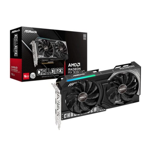 ASRock Radeon RX 9060 XT Challenger 16GB OC GDDR6 Graphics Card - Compu-Fi Technology South Africa