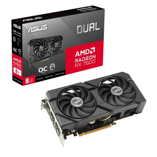 ASUS Dual Radeon RX 7600 EVO OC Edition 8GB GDDR6 Graphics Card - Compu-Fi Technology South Africa
