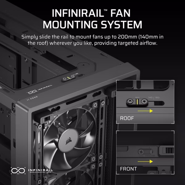 Corsair 4000D RS Mid-Tower PC Case - Compu-Fi Technology South Africa