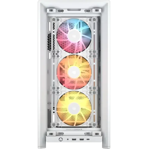 Corsair 4000D RS White Mid-Tower Gaming PC Case - Compu-Fi Technology South Africa