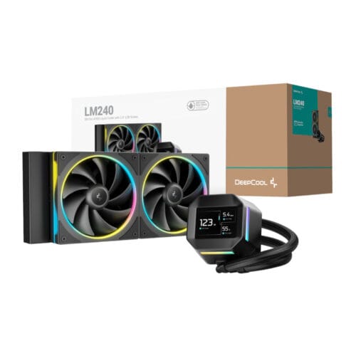 Deepcoollm240argbrlm240b001 DeepCool LM240 ARGB 240mm AiO Liquid CPU Cooler - Compu-Fi Technology South Africa