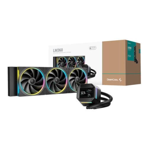 DeepCool LM360 ARGB 360mm AIO Liquid CPU Cooler - Compu-Fi Technology South Africa