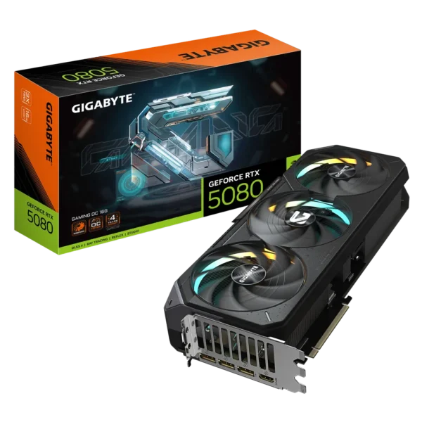 GIGABYTE RTX 5080 GAMING OC 16GB GDDR7 256-Bit Graphics Card | Ultra-High-Performance Gaming - Compu-Fi Technology South Africa