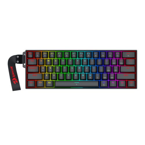 Rd K617rgb Mp Redragon Fizz Magnetic Plus 60 Rgb Gaming Keyboard Black Wr 01a