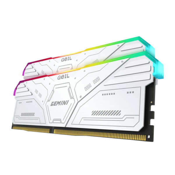 GeIL Gemini RGB | 32GB DDR5 6000MT/s | 2x16GB Kit | White - Compu-Fi Technology South Africa