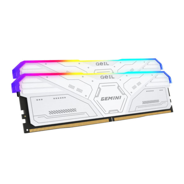 GeIL Gemini RGB | 32GB DDR5 6000MT/s | 2x16GB Kit | White - Compu-Fi Technology South Africa