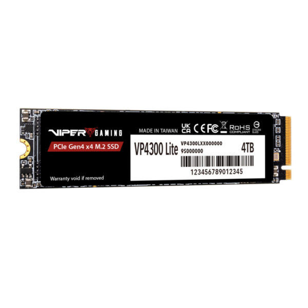 Patriot VP4300 Lite 4TB | PCIe Gen4 x4 NVMe | 7400MB/s Read | 6000MB/s Write - Compu-Fi Technology South Africa