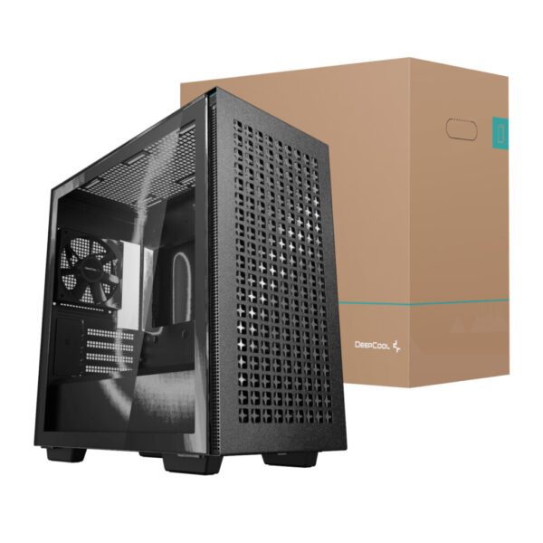 DeepCool CH370 | Micro-ATX | Tempered Glass | 360mm Radiator Support - Compu-Fi Technology South Africa