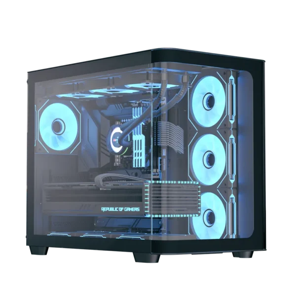 Aerocool P500C | Mid Tower | 4x ARGB Fans | Tempered Glass - Compu-Fi Technology South Africa