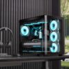Aerocool P500C | Mid Tower | 4x ARGB Fans | Tempered Glass - Compu-Fi Technology South Africa