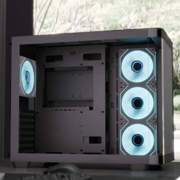 Aerocool P500C | Mid Tower | 4x ARGB Fans | Tempered Glass - Compu-Fi Technology South Africa