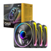 Antec ORBIT 120mm ARGB Fan 3-Pack | 2000 RPM | FDB Bearing | Infinity Mirror - Compu-Fi Technology South Africa