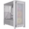 Corsair 4000D RS ARGB | Mid-Tower | White | Tempered Glass - Compu-Fi Technology South Africa