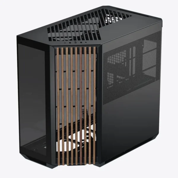 APNX V1 | Mid-Tower | Dual-Chamber | Wood Accent - Compu-Fi Technology South Africa