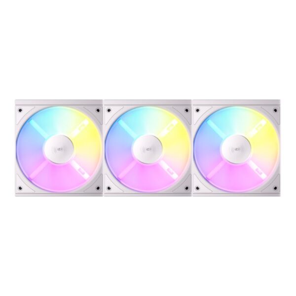Antec Connect 120 ARGB PWM Fan | 3-Pack | White | 120mm - Compu-Fi Technology South Africa