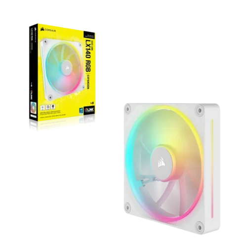 Corsair iCUE LINK LX140 RGB | 140mm | 2000 RPM | Multi-Colour RGB - Compu-Fi Technology South Africa