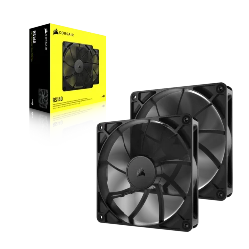 Corsair RS140 | 140mm | 1700 RPM | 95.5 CFM | 2-Pack - Compu-Fi Technology South Africa