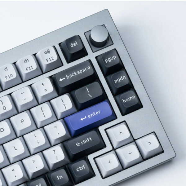 Keychron KSA Keycap Set | Double-Shot PBT | Dark Grey/White Smoke | MX Style - Compu-Fi Technology South Africa