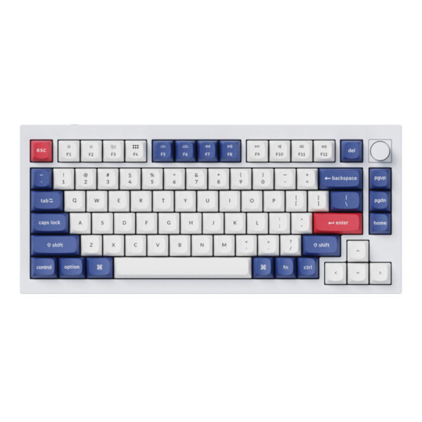 Keychron Double-Shot PBT Keycap Set | Blue/White | OSA Profile | MX Style - Compu-Fi Technology South Africa