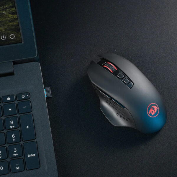 Redragon GAINER M656 | Wireless | 4000DPI | 7 Macro Buttons | PAW3104 Sensor - Compu-Fi Technology South Africa