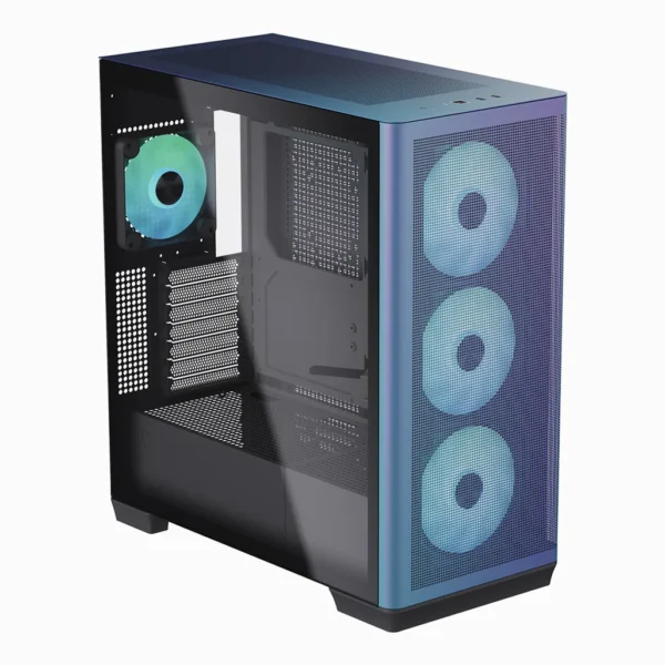Aerocool APNX C1-R | Mid Tower | 360mm Radiator Support | ChromaFlair - Compu-Fi Technology South Africa
