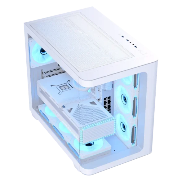 Aerocool P500C | Mid Tower | ARGB Infinity Mirror | 360mm Support - Compu-Fi Technology South Africa