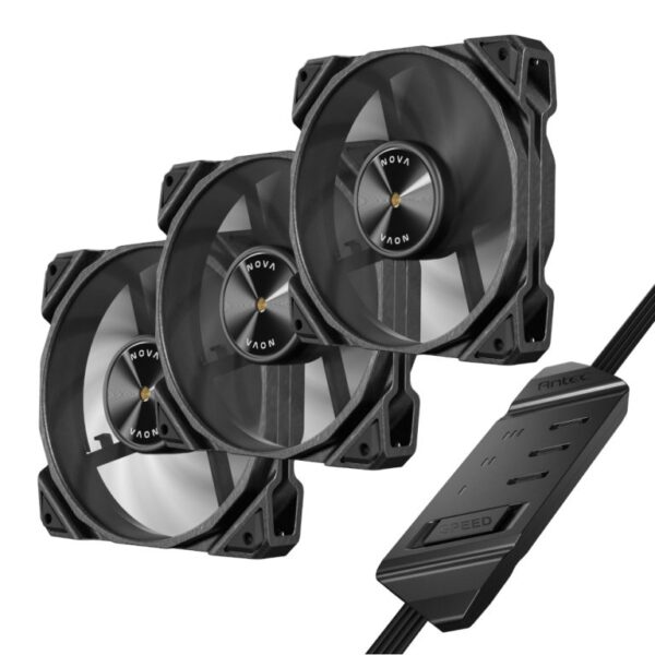 Antec NOVA 120 PWM Fan 3 Pack | 3200 RPM | 95.32 CFM | FDB Bearing - Compu-Fi Technology South Africa