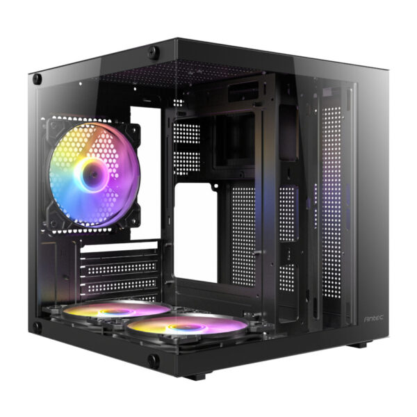 Antec VCX10M | Mini-Tower | Tempered Glass | 3x RGB Fans - Compu-Fi Technology South Africa