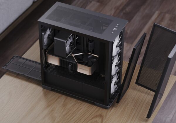 APNX C1-R | Mid-Tower | 4x ARGB Fans | BTF Compatible - Compu-Fi Technology South Africa