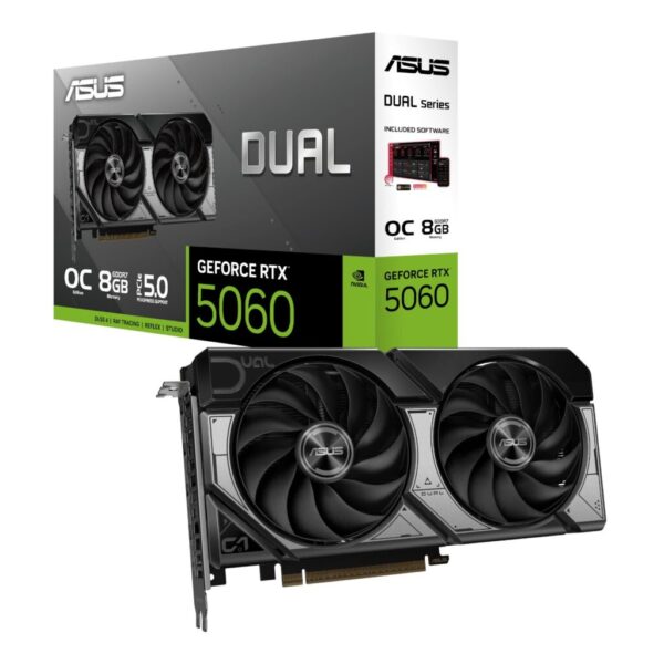ASUS Dual GeForce RTX 5060 OC Edition | 8GB GDDR7 | PCIe 5.0 | 2565MHz - Compu-Fi Technology South Africa