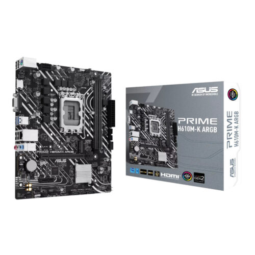 ASUS Prime H610M-K ARGB | LGA1700 | DDR5 | Micro-ATX - Compu-Fi Technology South Africa