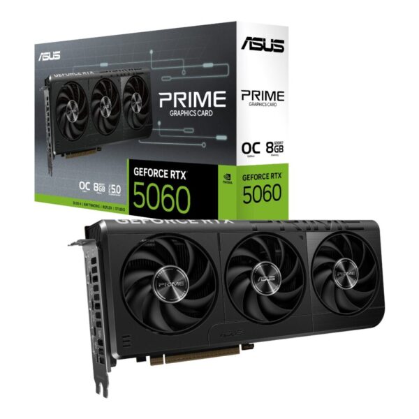 ASUS PRIME RTX 5060 | 8GB GDDR7 | OC Edition | SFF-Ready - Compu-Fi Technology South Africa