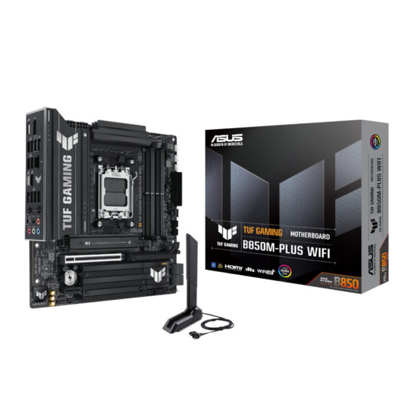 ASUS TUF Gaming B850M-PLUS WIFI | AMD AM5 | Micro ATX | PCIe 5.0 - Compu-Fi Technology South Africa