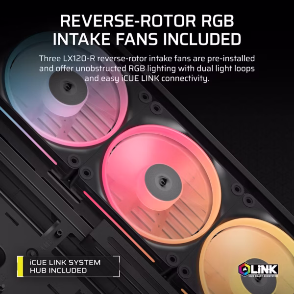 Corsair 4500X LX-R RGB | Panoramic Glass | Mid-Tower | iCUE LINK - Compu-Fi Technology South Africa