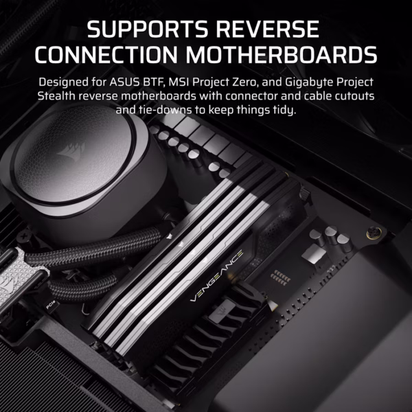 CORSAIR 5000D RS ARGB | Mid-Tower | High-Airflow | Reverse Connector Ready - Compu-Fi Technology South Africa