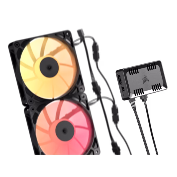 Corsair COMMANDER DUO | Fan Controller | ARGB & iCUE LINK | 12-Fan Capacity - Compu-Fi Technology South Africa