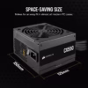 Corsair CX550 | 550W 80 PLUS Bronze PSU - Compu-Fi Technology South Africa