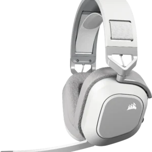 Corsair HS80 Max Wireless | 50mm Drivers | Dolby Atmos | White - Compu-Fi Technology