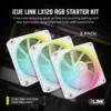 Corsair iCUE LINK LX120 RGB | 120mm Fan | 2400 RPM | 69.9 CFM | 3-Pack - Compu-Fi Technology South Africa