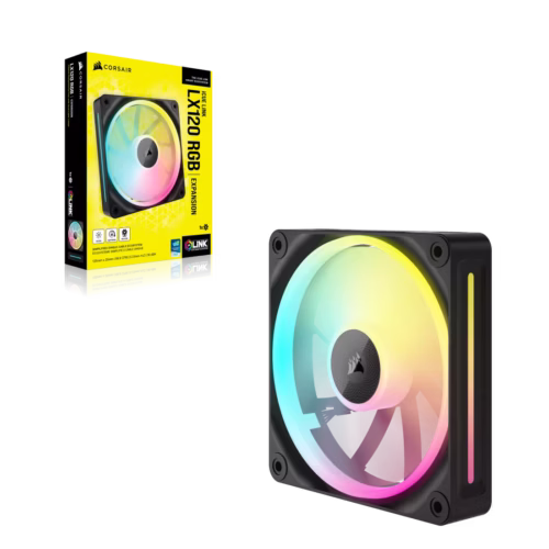 Corsair iCUE LINK LX120 RGB | 120mm PWM | 2400 RPM | Magnetic Levitation - Compu-Fi Technology South Africa