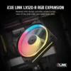 Corsair iCUE LINK LX120-R RGB | 120mm | 2400 RPM | 3.8 mmH2O - Compu-Fi Technology South Africa
