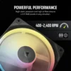 Corsair iCUE LINK LX120-R RGB | 120mm | 2400 RPM | 3.8 mmH2O - Compu-Fi Technology South Africa