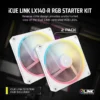 Corsair iCUE LINK LX140-R RGB | 140mm | 2000 RPM | 2-Pack - Compu-Fi Technology South Africa
