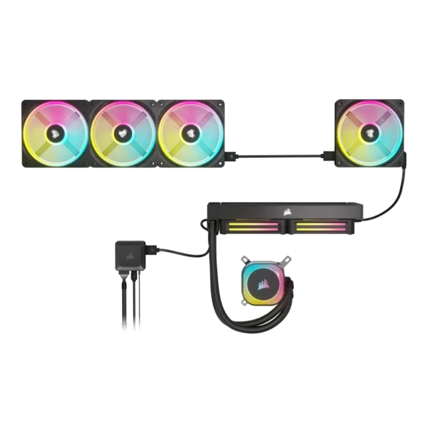 Corsair iCUE LINK QX120 RGB | 120mm PWM | 2400 RPM | Multi-Colour - Compu-Fi Technology South Africa