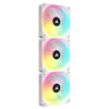Corsair iCUE LINK QX120 RGB | 120mm PWM | 3-Fan Starter Kit | White - Compu-Fi Technology South Africa