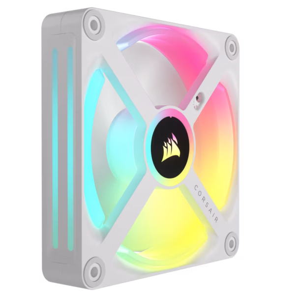 Corsair iCUE LINK QX120 RGB | 120mm PWM | 3-Fan Starter Kit | White - Compu-Fi Technology South Africa