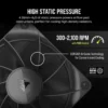 Corsair iCUE LINK RX120 | 120mm PWM | 2100 RPM | High Static Pressure - Compu-Fi Technology South Africa