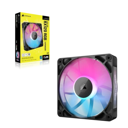Corsair iCUE LINK RX120 RGB | 120mm PWM | Magnetic Dome | 2100 RPM - Compu-Fi Technology South Africa